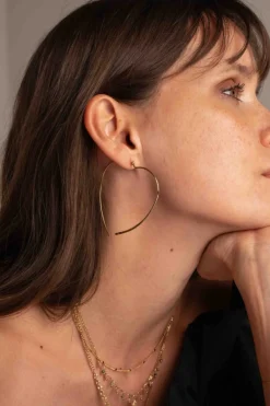Best Hoop Earrings Aona Bs1493e0580 Øreringe