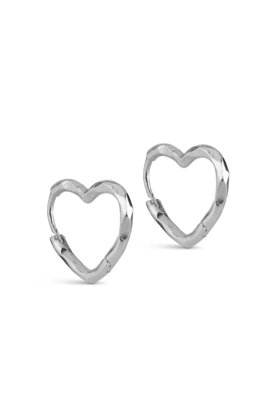 Hot Hoops, Organic Heart Small E413SM Øreringe