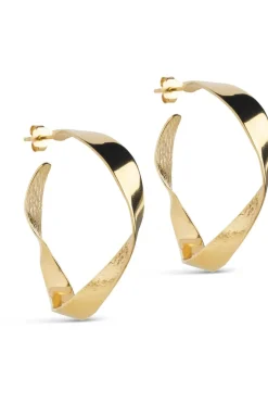 Best Hoops, Scarlet Large Øreringe