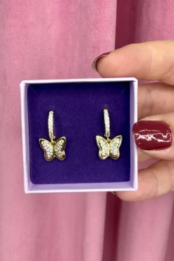 Mellow Moon Øreringe<Hyacint Earring