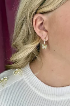 Mellow Moon Øreringe<Hyacint Earring