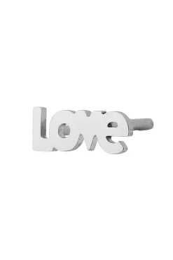 Hot I Love Earring Silver Øreringe