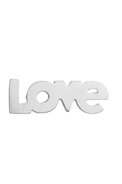 Hot I Love Earring Silver Øreringe