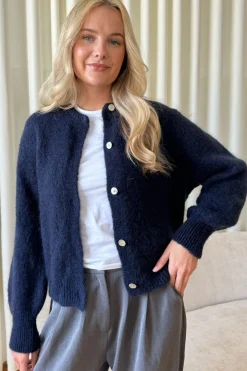 Discount Idaic Cardigan Bluser & Skjorter|Strik