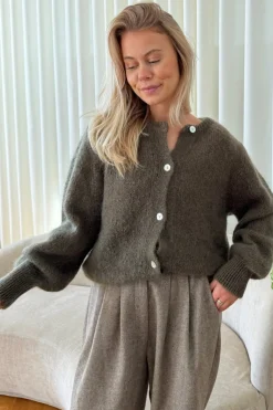 Outlet Idaic Cardigan Bluser & Skjorter|Strik