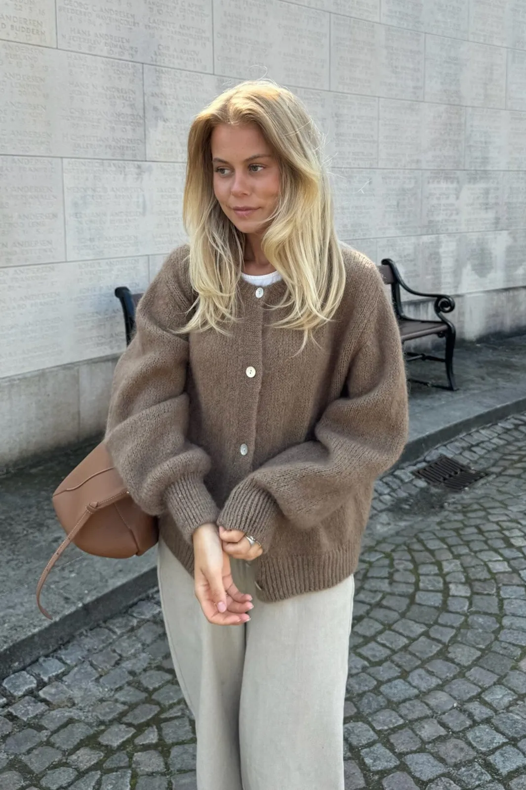 Online Idaic Cardigan Bluser & Skjorter|Strik