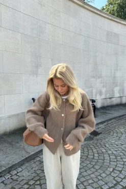 Online Idaic Cardigan Bluser & Skjorter|Strik