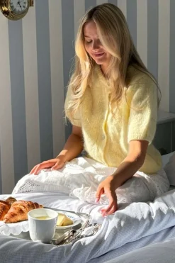 Discount Idaic Ss Cardigan 5265 Cardigans|Ammevenligt Tøj