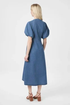 Discount Illana Denim Dress 165931 Kjoler
