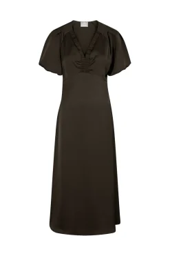 Neo Noir Kjoler<Illana Heavy Sateen Dress 162521