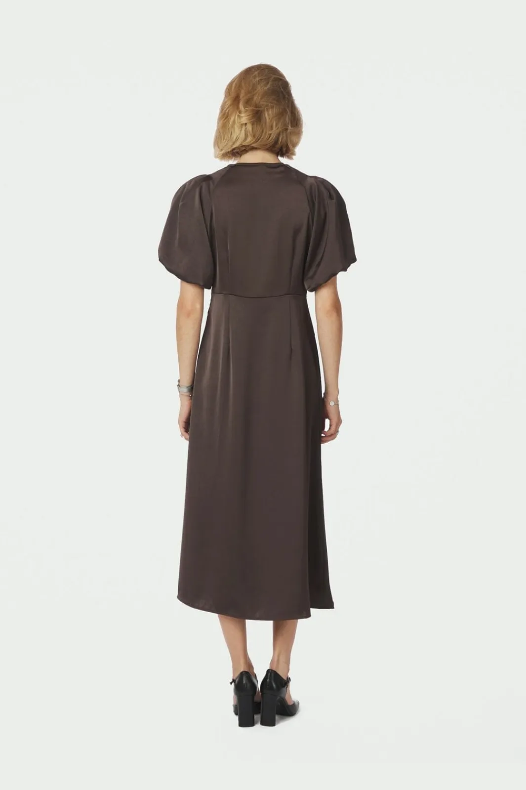 Neo Noir Kjoler<Illana Heavy Sateen Dress 162521