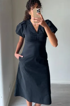Neo Noir Kjoler<Illana Poplin Dress
