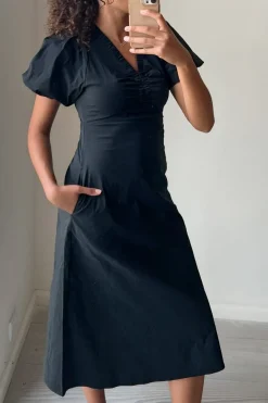 Neo Noir Kjoler<Illana Poplin Dress