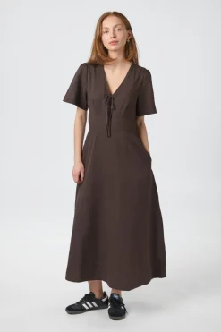Neo Noir Kjoler<Ilsie Linen Dress 166101