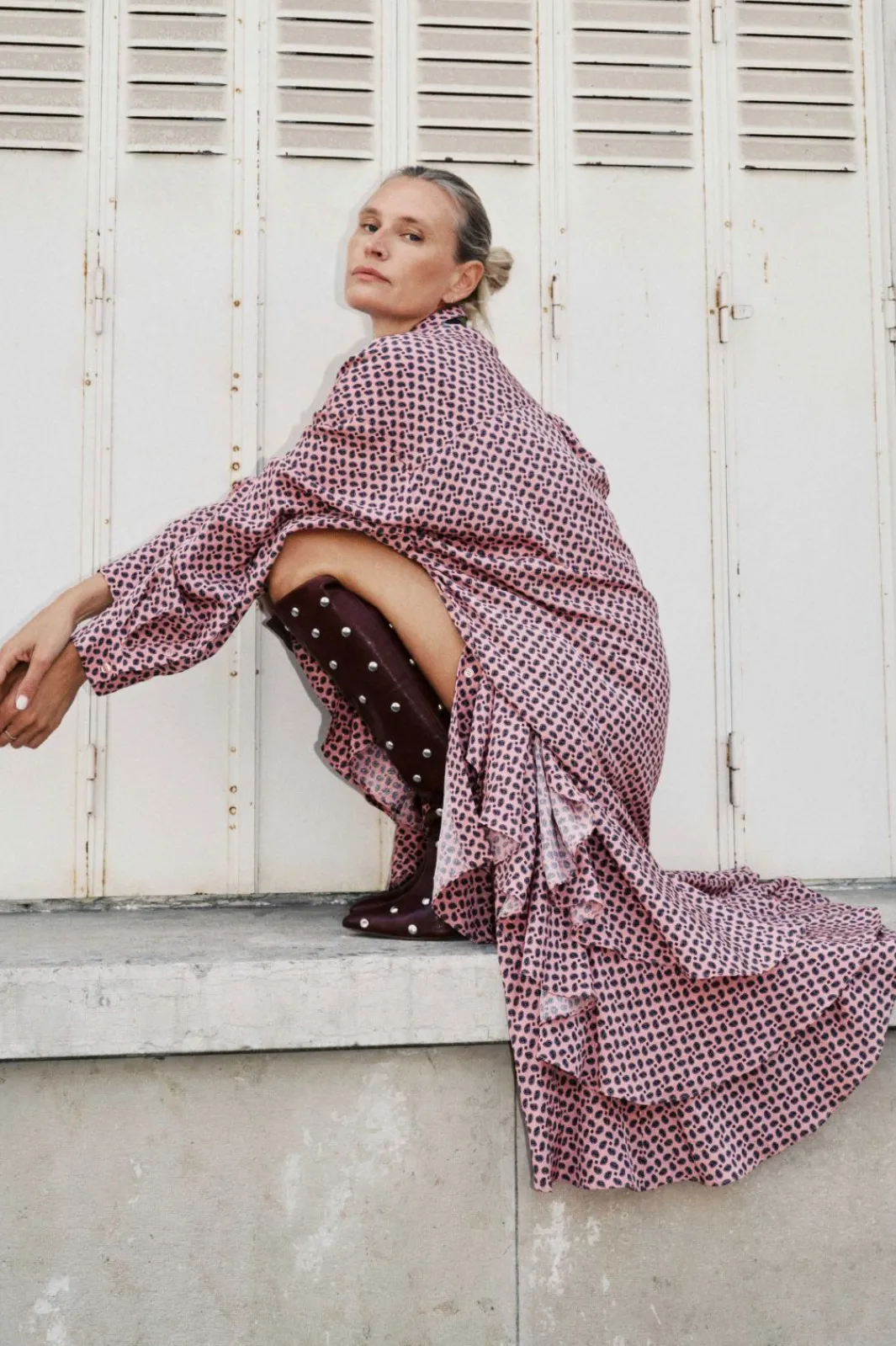 Online Imagazine Tiered Ruffle Dressimagazine Kjoler