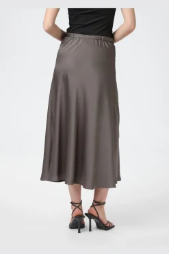 Neo Noir Nederdele<Innell Heavy Sateen Skirt 165932