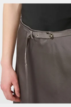 Neo Noir Nederdele<Innell Heavy Sateen Skirt 165932