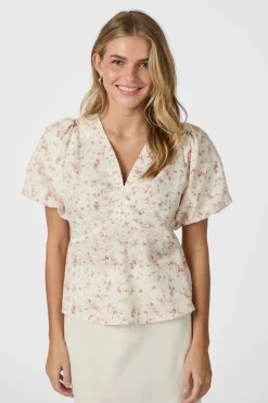 Sale Irina Print Blouse 165967 Bluser & Skjorter