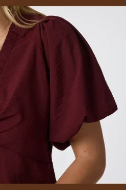 Neo Noir Bluser & Skjorter<Irina Structure Blouse 165910