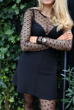 Outlet Isa Ls Lace Blouse 21345 Bluser & Skjorter