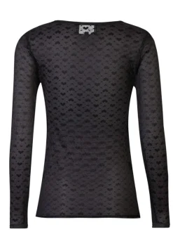 Outlet Isa Ls Lace Blouse 21345 Bluser & Skjorter