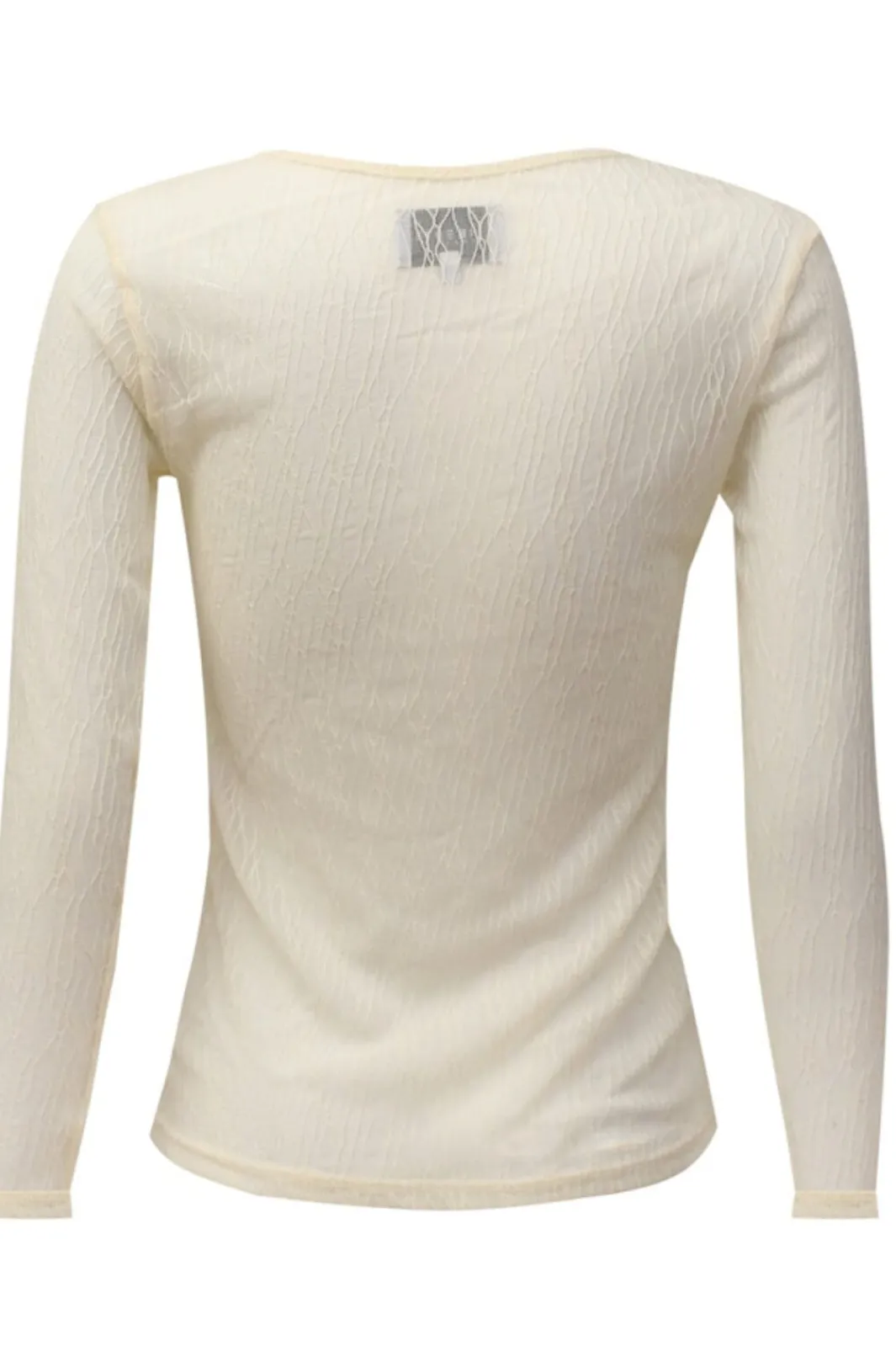 Discount Isa-Ls-Lace-Blouse 21345 Bluser & Skjorter