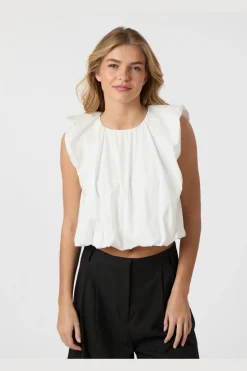 Best Ivania Poplin Top 165507 T-Shirts & Toppe