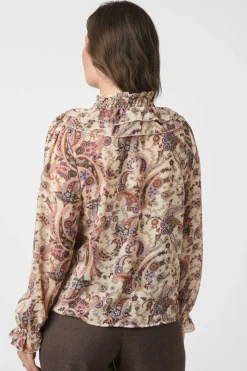 New Ivey Art Paisely Blouse 166688 Bluser & Skjorter