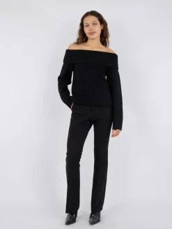 Neo Noir Bluser & Skjorter|Strik<Jane Knit Blouse