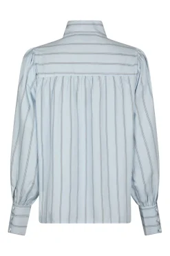 Neo Noir Bluser & Skjorter<Jaz Bow Stripe Blouse 166718