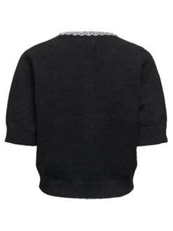 JDY Cardigans|Ammevenligt Tøj<alva Life 2/4 Embel Cardigan Knt