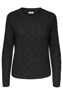 Best amanda Life L/S O-Neck Pullover Knt Bluser & Skjorter|Strik