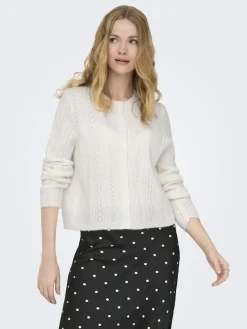 JDY Cardigans|Ammevenligt Tøj<april Life L/S O-Neck Cardigan Knt