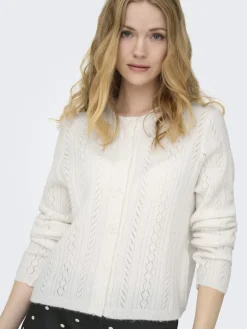 JDY Cardigans|Ammevenligt Tøj<april Life L/S O-Neck Cardigan Knt