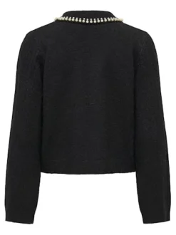 april Life L/S Pearl Collar Pull Knt Bluser & Skjorter|Strik
