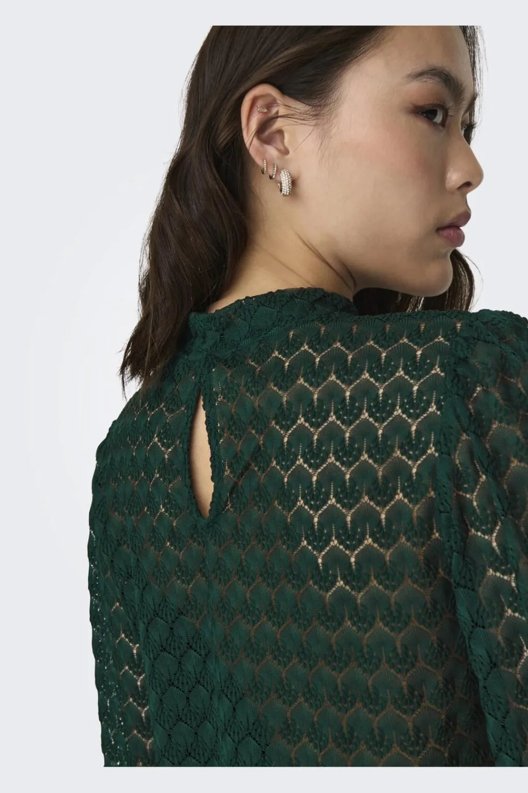 JDY T-Shirts & Toppe<avery L/S Lace Top
