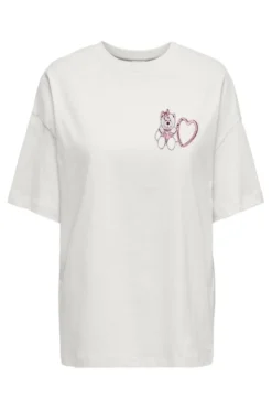 JDY T-Shirts & Toppe<carla Front/Back Print T-Shirt