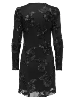 JDY Kjoler<casablanca L/S Mesh Short Dress