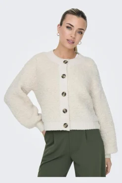 JDY Cardigans|Ammevenligt Tøj<eira Life L/S Oneck Cardigan Knt
