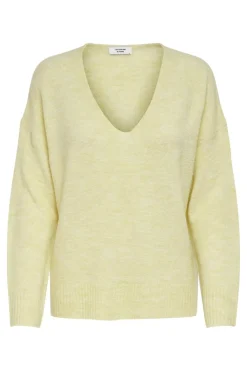 Outlet elanora L/S V-Neck Pullo. Knt Strik|Bluser & Skjorter