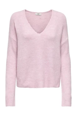 Online elanora L/S V-Neck Pullo. Knt Strik|Bluser & Skjorter