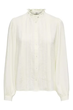 Discount ellis Life L/S Lace Shirt Bluser & Skjorter|Ammevenligt Tøj