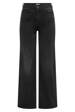 JDY Bukser, Jeans & Leggings<felina-Fina Wide Blk Jeansdnm
