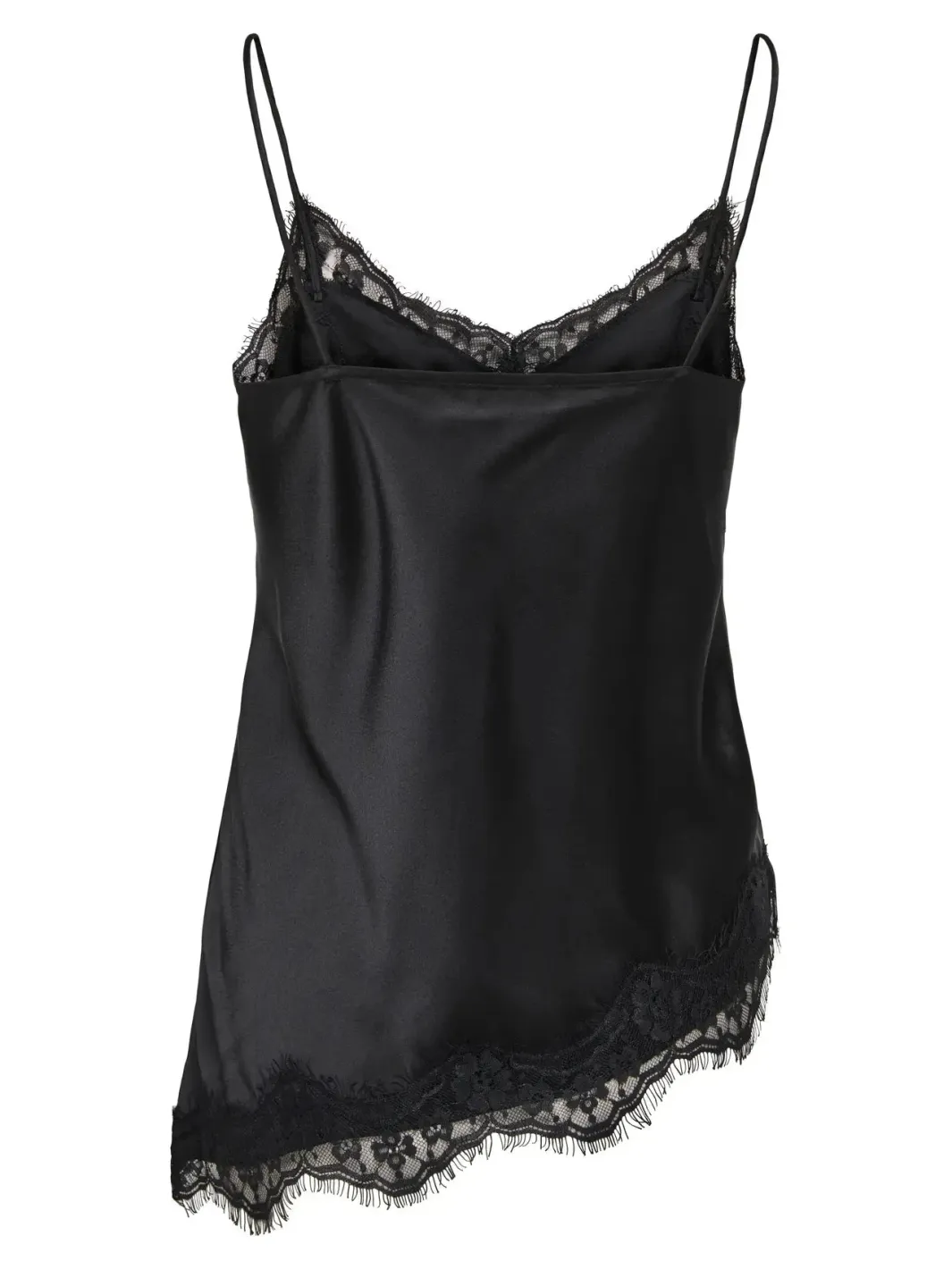 JDY T-Shirts & Toppe<fifi S/L Asym Lace Singlet