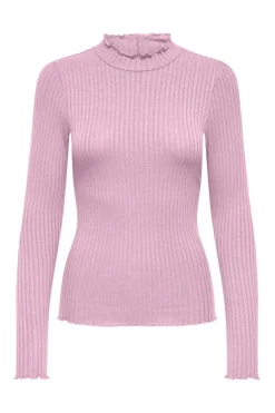 JDY Bluser & Skjorter<fransiska Life L/S Hi-Nck Top Jr