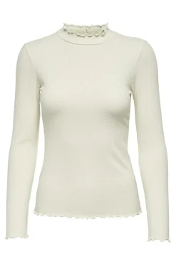 JDY Bluser & Skjorter<fransiska Life L/S Hi-Nck Top Jr