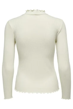 JDY Bluser & Skjorter<fransiska Life L/S Hi-Nck Top Jr