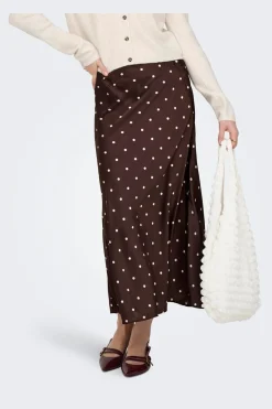 Best hailey Satin Midi Skirt Nederdele