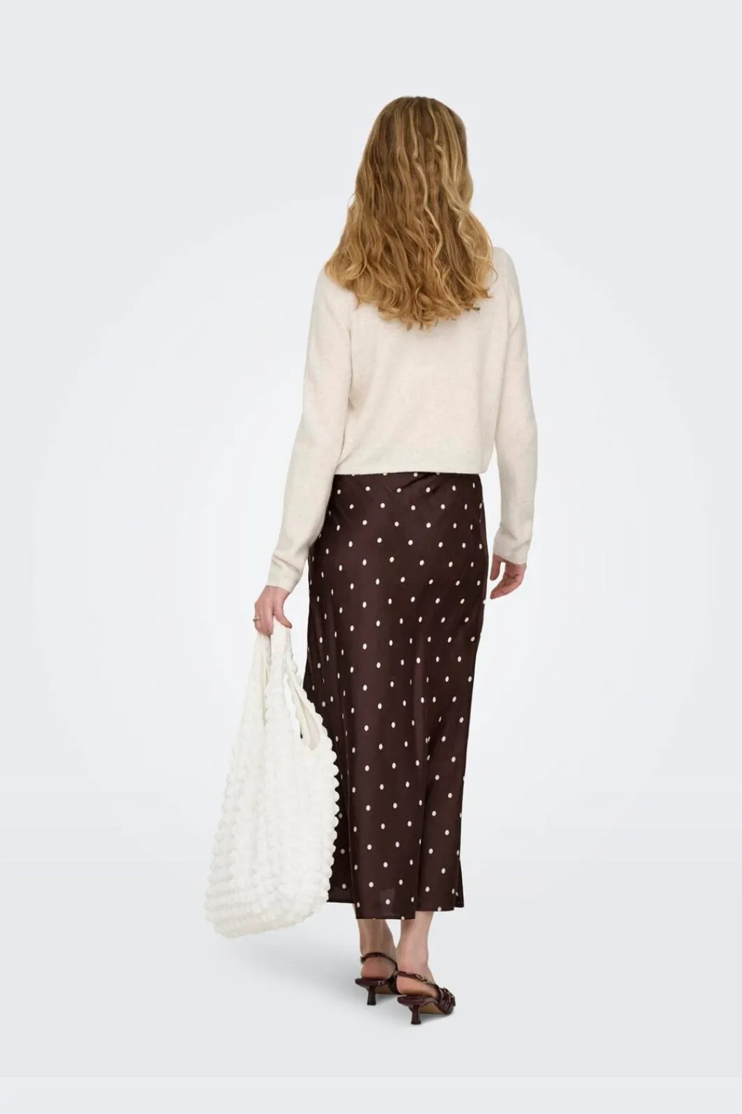 Best hailey Satin Midi Skirt Nederdele