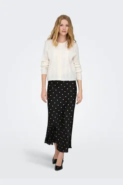 JDY Nederdele<hailey Satin Midi Skirt